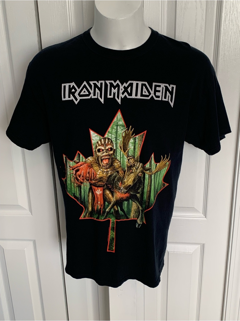 Iron Maiden book of souls 2016 concert tee.